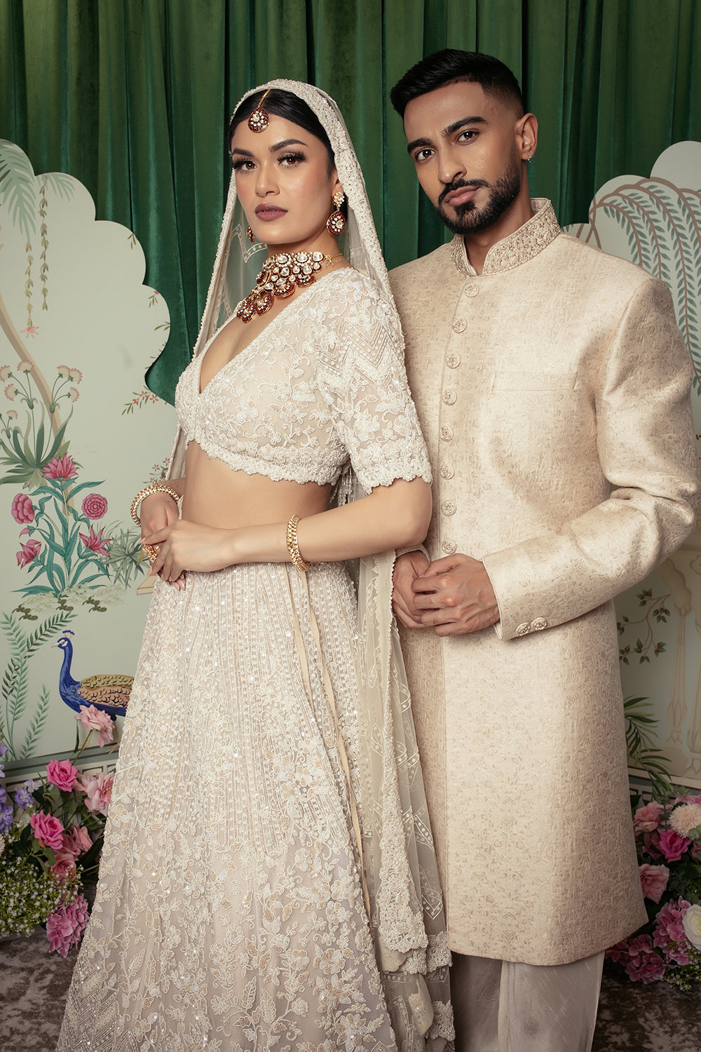 Pashmina Sherwani Set