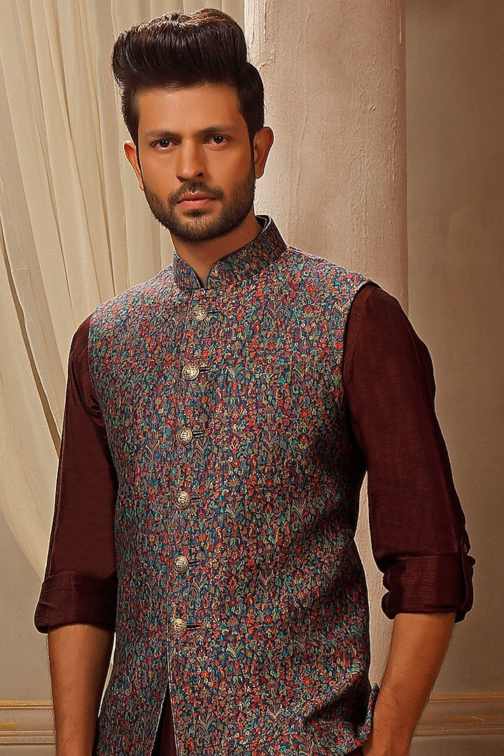 Pashmina Waistcoat Set