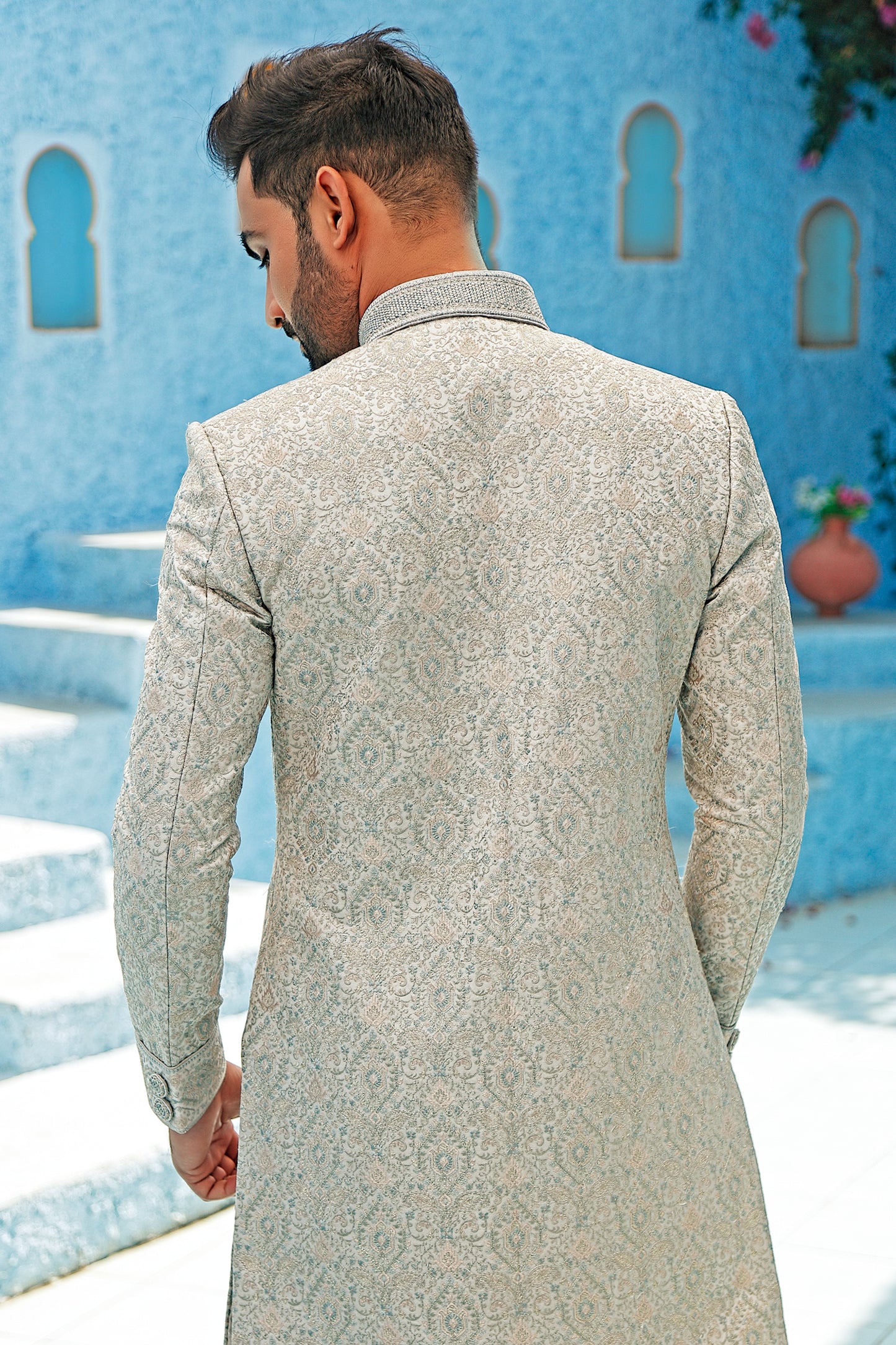Threadwork Embroidered Sherwani