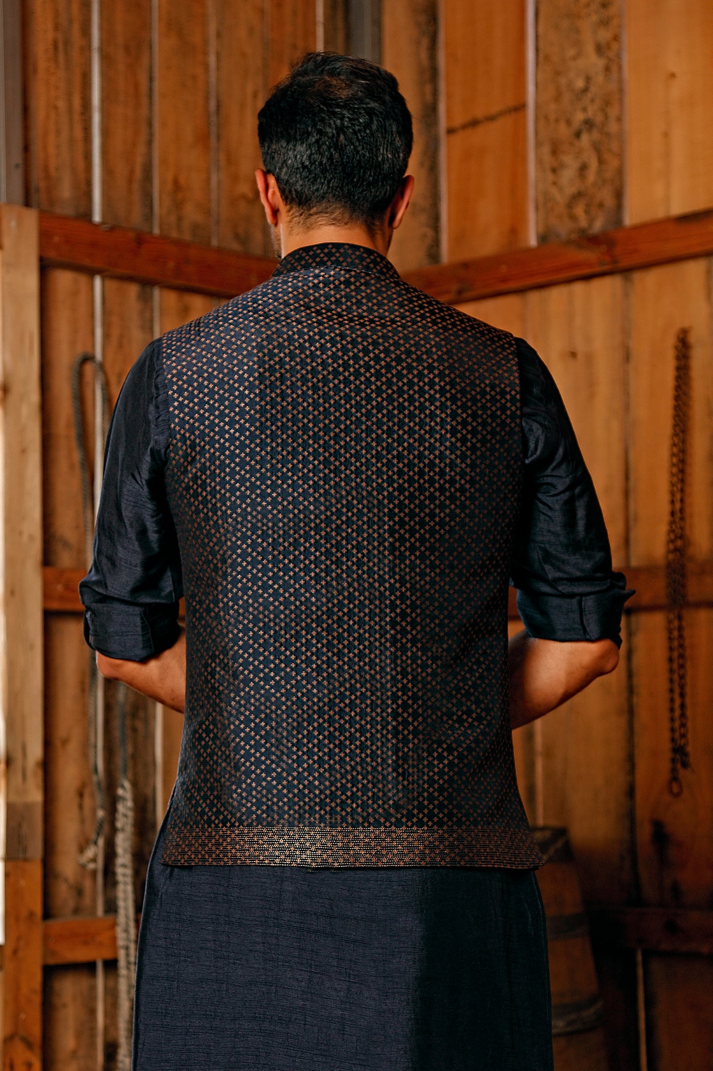 Silk Waistcoat Set