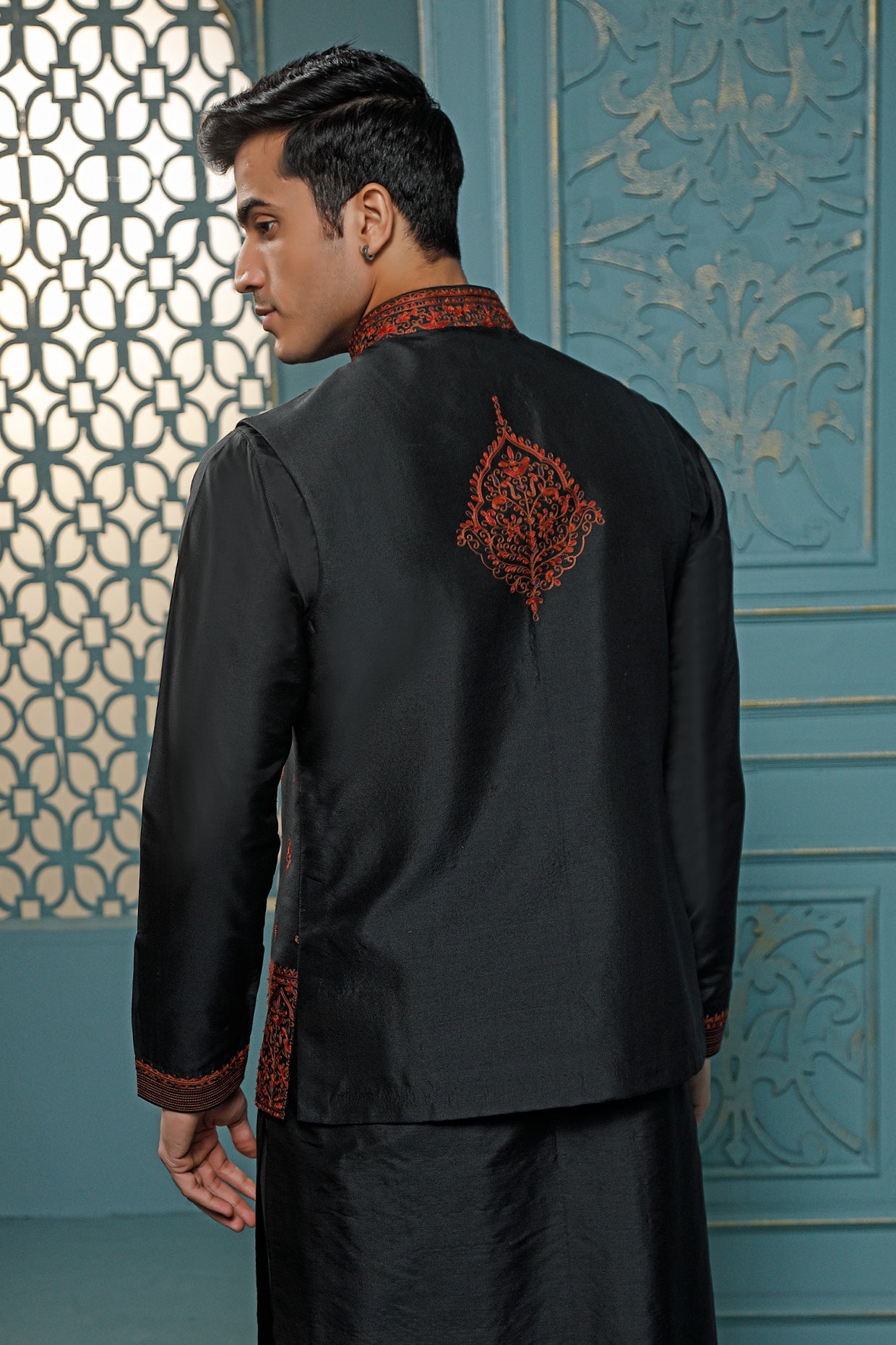 Silk Waistcoat Set