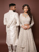 Pearl Aari Sherwani Set