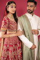 Ivory Embroidered Sherwani Set